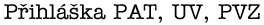 P�ihl�ka PAT, UV, PVZ